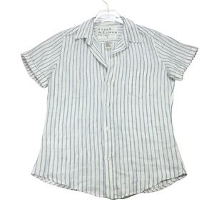 Frank & Eileen Linen short sleeve shirt, S